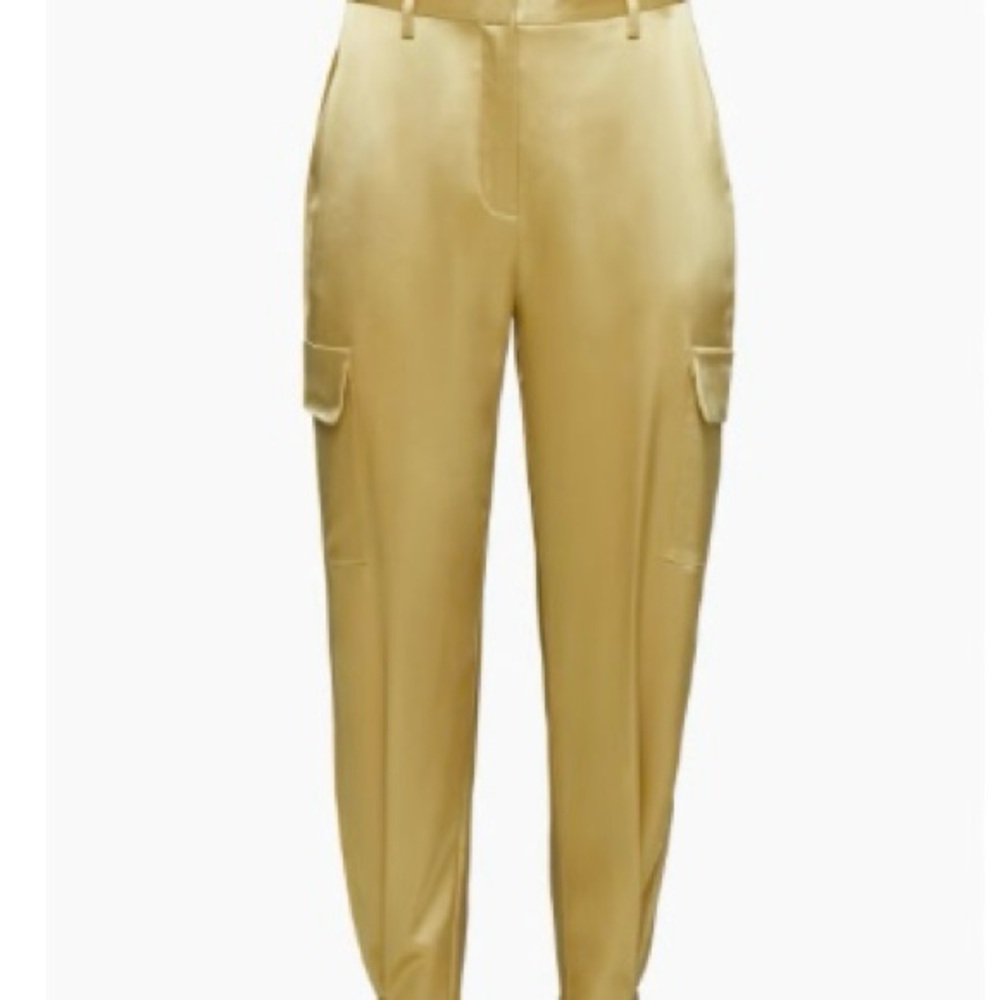 Aritzia Babaton Refined Satin Cargo Pant - Picture 6 of 6
